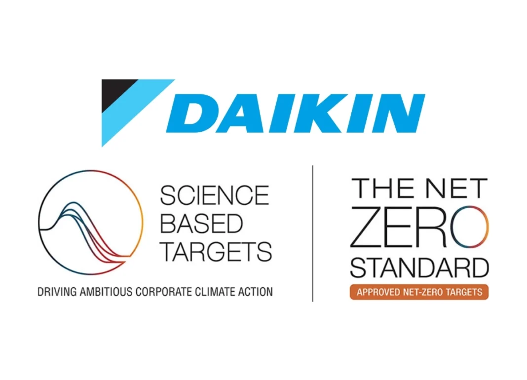 Daikin ottiene certificazione Net-Zero SBTi per emissioni GHG