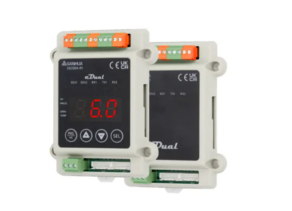 Sanhua presenta eDual SECD04, il controller per valvole di espansione elettroniche
