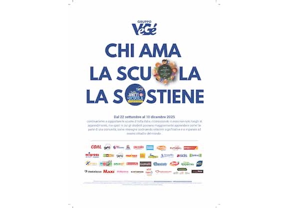 Gruppo VéGé: al via la nona edizione di ‘Noi amiamo la scuola’