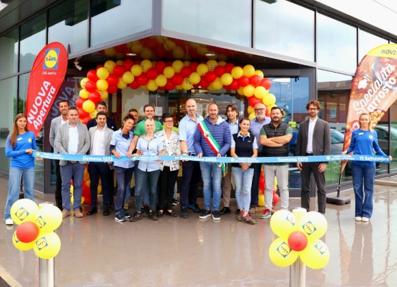 Lidl apre un nuovo punto vendita a Gemona (Ud)